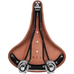 BROOKS ENGLAND Brooks B67 Bend Leather Saddle - Brown -Crankbrothers Verkoop brooks b67 bend leather saddle brown 4 1327474