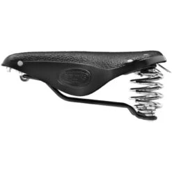 BROOKS ENGLAND Brooks B67 Short Bend Leather Saddle - Black -Crankbrothers Verkoop brooks b67 short bend leather saddle black 6 1327517