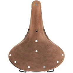 BROOKS ENGLAND Brooks B67 Softened Bend Leather Saddle - Dark Tan -Crankbrothers Verkoop brooks b67 softened bend leather saddle dark tan 2 1327549