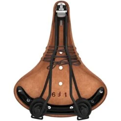BROOKS ENGLAND Brooks B67 Softened Bend Leather Saddle - Dark Tan -Crankbrothers Verkoop brooks b67 softened bend leather saddle dark tan 4 1327547
