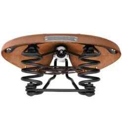 BROOKS ENGLAND Brooks B67 Softened Bend Leather Saddle - Dark Tan -Crankbrothers Verkoop brooks b67 softened bend leather saddle dark tan 5 1327546