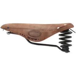 BROOKS ENGLAND Brooks B67 Softened Bend Leather Saddle - Dark Tan -Crankbrothers Verkoop brooks b67 softened bend leather saddle dark tan 6 1327545