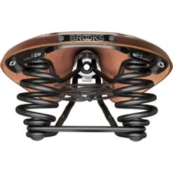 BROOKS ENGLAND Brooks Flyer Carved Kernleren Zadel - Bruin -Crankbrothers Verkoop brooks flyer carved bend leather saddle brown 5 1422226