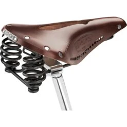 BROOKS ENGLAND Brooks Flyer Carved Kernleren Zadel - Bruin -Crankbrothers Verkoop brooks flyer carved bend leather saddle brown 7 1422228