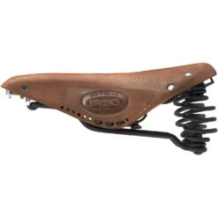 BROOKS ENGLAND Brooks Flyer Softened Bend Leather Saddle - Dark Tan -Crankbrothers Verkoop brooks flyer softened bend leather saddle dark tan 3 1334937