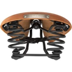 BROOKS ENGLAND Brooks Flyer Softened Bend Leather Saddle - Dark Tan -Crankbrothers Verkoop brooks flyer softened bend leather saddle dark tan 4 1334936