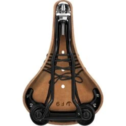 BROOKS ENGLAND Brooks Flyer Softened Bend Leather Saddle - Dark Tan -Crankbrothers Verkoop brooks flyer softened bend leather saddle dark tan 5 1334935