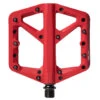 Crankbrothers Stamp 1 Large Flat Pedal - Red