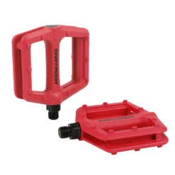 Dartmoor Candy Flat Pedal - Red -Crankbrothers Verkoop dartmoor candy red 016 1051813