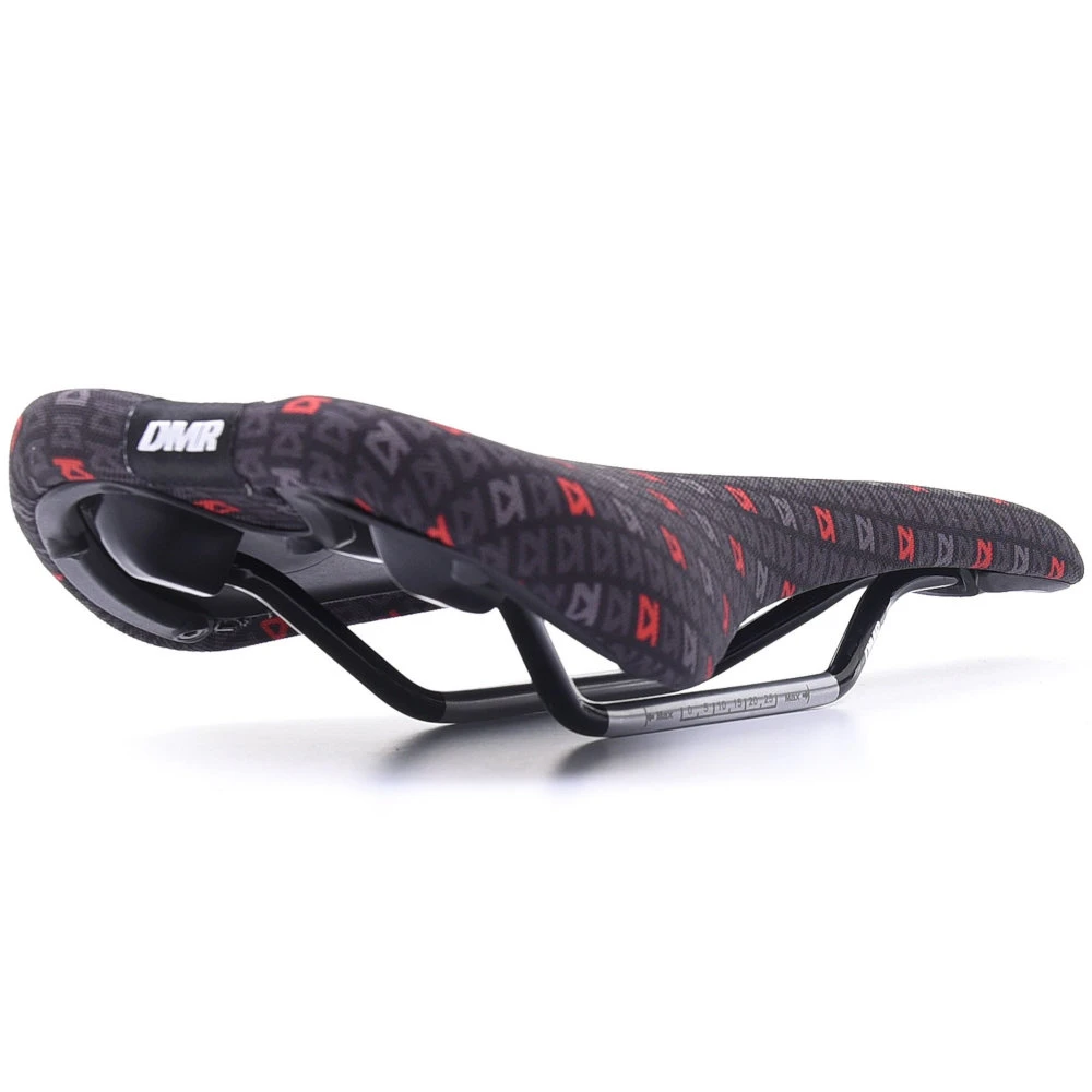 DMR 25th Anniversary Saddle - Black/red 3 DMR 25th Anniversary Saddle - Black/red - Afbeelding 3