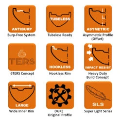 DUKE Lucky Jack SLS4 Velg - 29" | Carbon | Hookless | Disc - 25.6 Mm | 28 Gaten -Crankbrothers Verkoop duke lucky jack sls4 rim 3 1509995