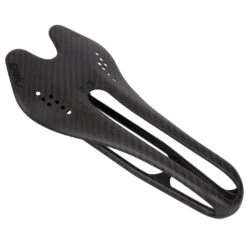 Gelu F3 Carbon Saddle With Punctured Top - Black Logos