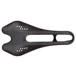 Gelu F3 Carbon Saddle With Punctured Top - Black Logos -Crankbrothers Verkoop gelu f3 carbon saddle with punctured top black logos3 929498