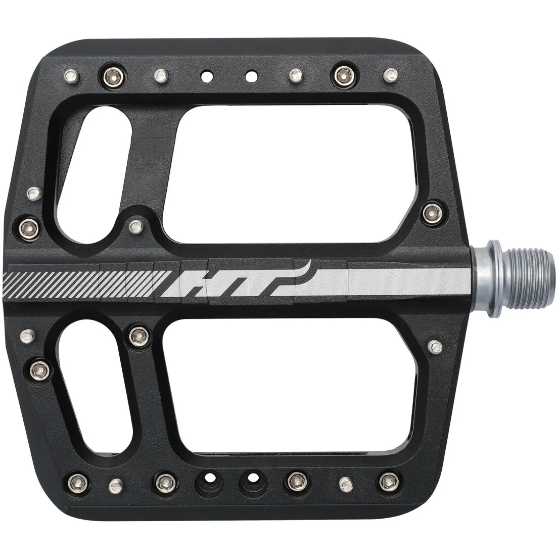 HT AE06 EVO+ Platformpedalen Aluminium - Zwart 1 HT AE06 EVO+ Platformpedalen Aluminium - Zwart