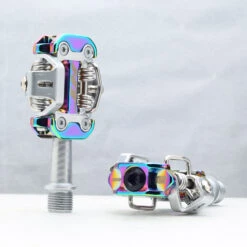 HT M2 Leopard-M Klikpedalen - Oil Slick -Crankbrothers Verkoop ht m2 leopard m pedals oilslick 1475545