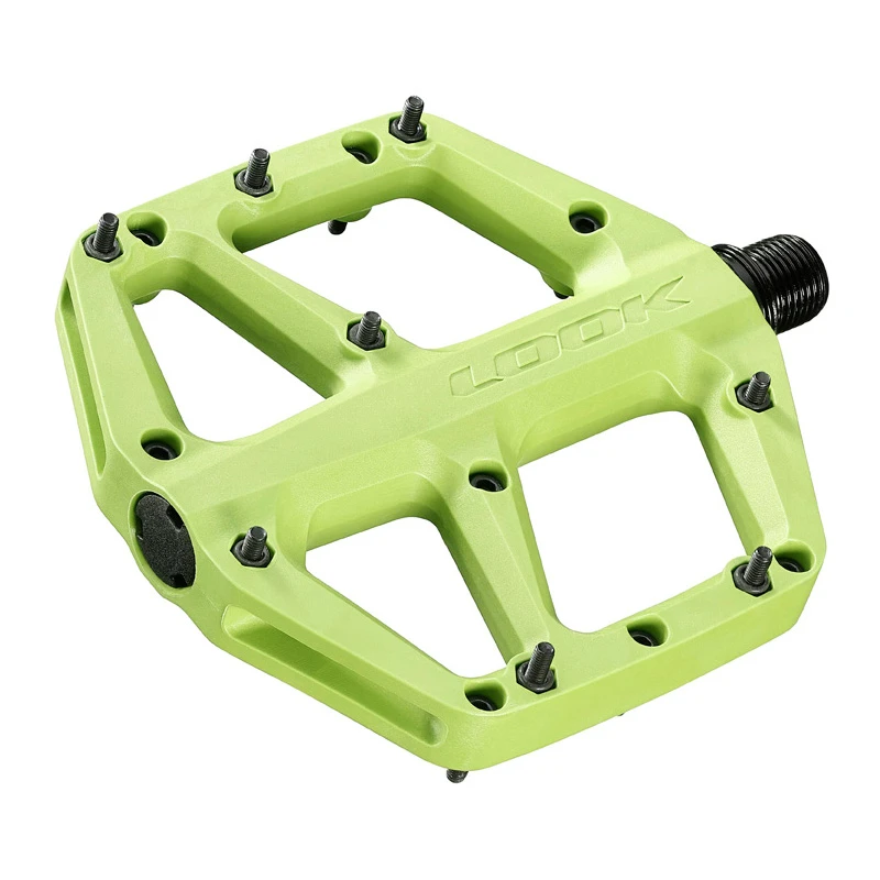 LOOK Trail Roc Fusion MTB Flat Pedals - Lime 1 LOOK Trail Roc Fusion MTB Flat Pedals - Lime