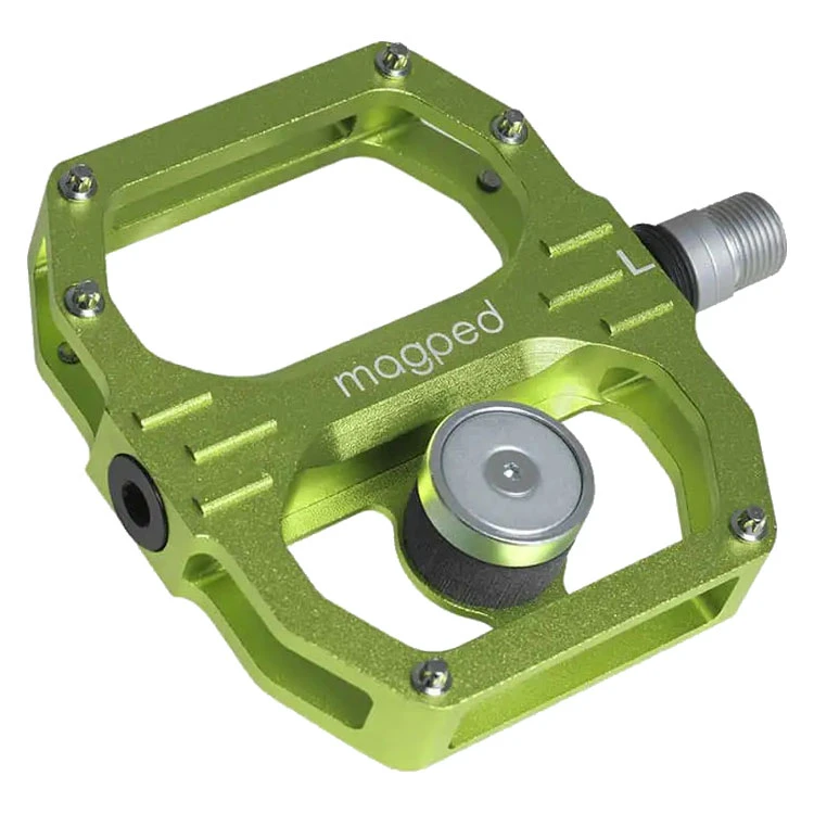 Magped SPORT2 Magnetic Pedals - 100N | Green 1 Magped SPORT2 Magnetic Pedals - 100N | Green