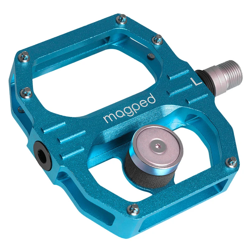 Magped SPORT2 Magnetic Pedals - 150N | Blue 1 Magped SPORT2 Magnetic Pedals - 150N | Blue