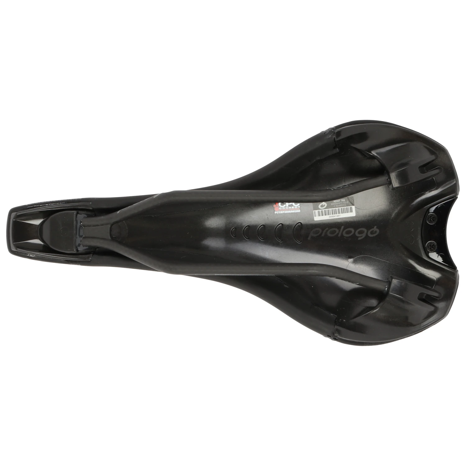 Prologo Scratch X8 CPC Airing Nack Saddle - Hard Black 4 Prologo Scratch X8 CPC Airing Nack Saddle - Hard Black - Afbeelding 4