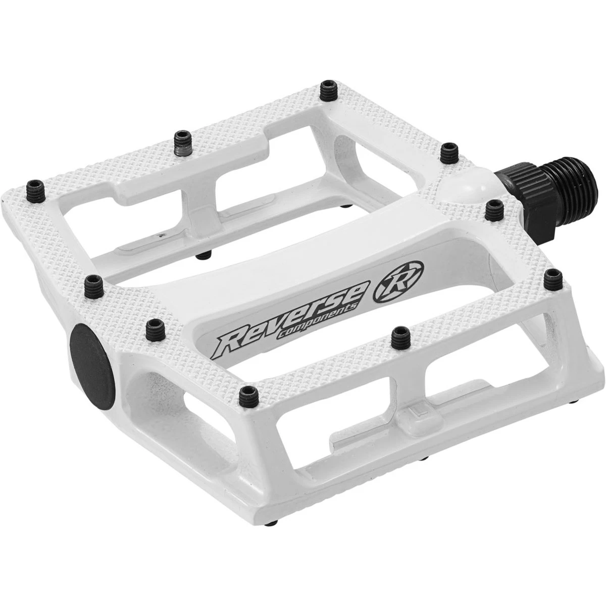 Reverse Components Super Shape 3D MTB Pedals - White 1 Reverse Components Super Shape 3D MTB Pedals - White
