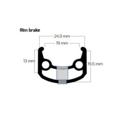 Ryde Sputnik R - 28 Inch Clincher Rim - Black 5 Ryde Sputnik R - 28 Inch Clincher Rim - Black -Crankbrothers Verkoop ryde sputnik 01 1515427 1