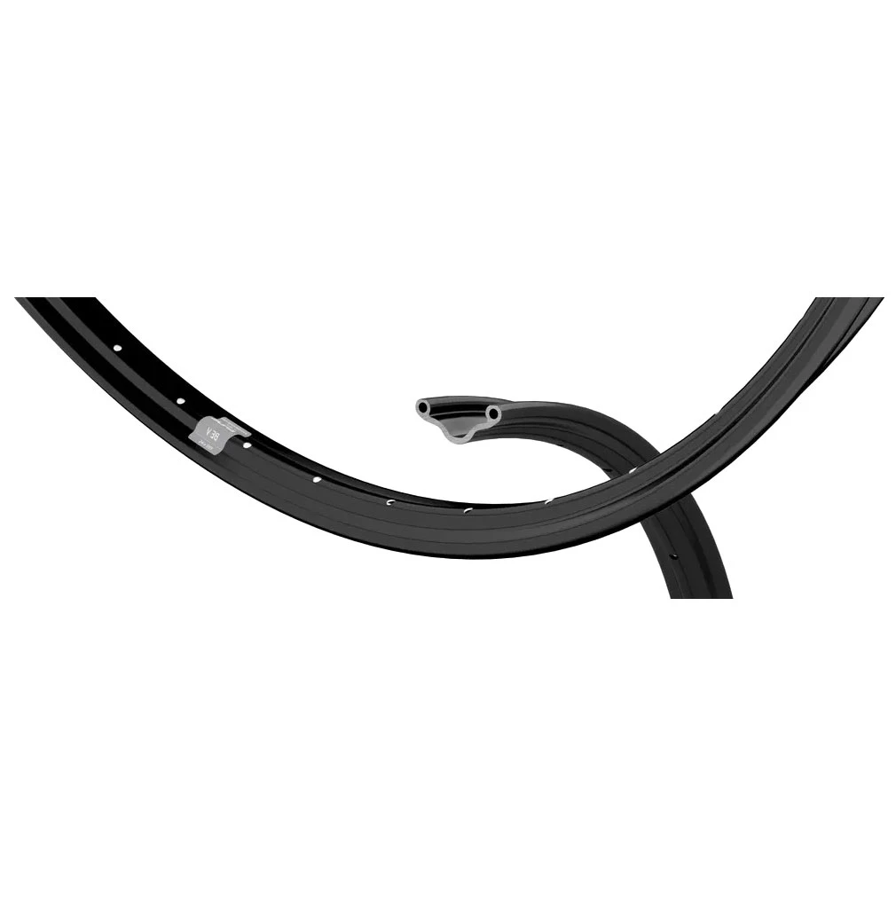 Ryde V38 - 28 Inch Disc Clincher Rim - ETRTO 25-635 - Black 3 Ryde V38 - 28 Inch Disc Clincher Rim - ETRTO 25-635 - Black - Afbeelding 3