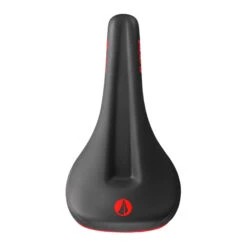 SDG Bel-Air 3.0 MAX MTB Saddle - Lux Alloy - Black/red