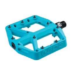 SDG Comp Flat Pedals - Turquoise -Crankbrothers Verkoop sdg composite flat pedals turquoise 3 1242414