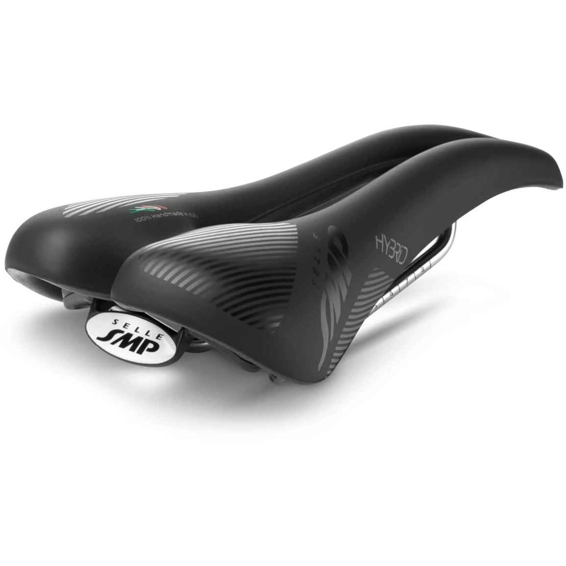 Selle SMP Hybrid Saddle - Black 1 Selle SMP Hybrid Saddle - Black