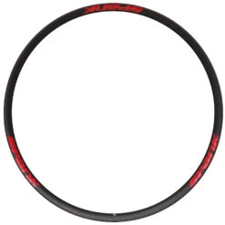 Spank Spike Race 33 Bead Bite 27.5 Inch MTB Rim - 32 Holes - Shotpeen Black / Red