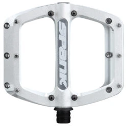 Spank Spoon Reboot - MTB Flat Pedal - Raw Silver