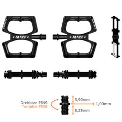 Tatze CONTACT CNC - MTB Flat Pedals - Large - Orange -Crankbrothers Verkoop tatze contact cnc large 8 1295767