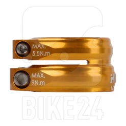 KCNC SC13 Twin Seat Clamp -Crankbrothers Verkoop wm kcnc tein clamp gold 854653
