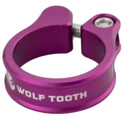 Wolf-tooth Wolf Tooth Zadelklem - 38.6mm - Paars
